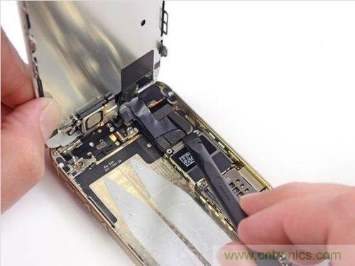 土豪金iPhone 5S拆解：內部結構升級，維修難度增加