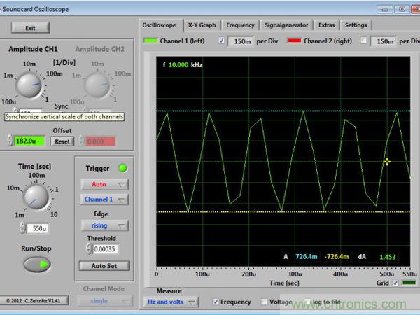 利用軟件和簡(jiǎn)單電路就能把電腦音效卡變成示波器