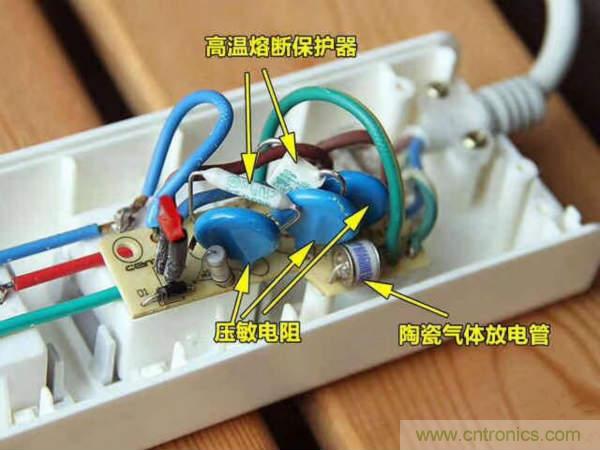 電源插座如何防雷？巧用壓敏電阻&陶瓷氣體放電管