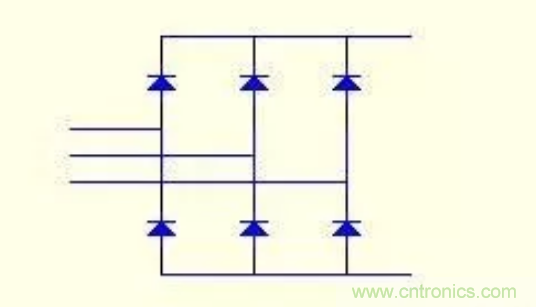 三相整流橋怎么接線(xiàn)？四腳整流橋接線(xiàn)圖