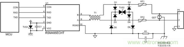 RS-485保護電路結(jié)電容對信號質(zhì)量的影響